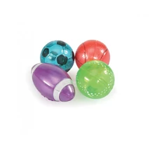 Sportlabda vegyesen csengővel 4 cm 4 db/ csomag