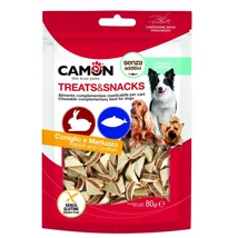 Nyulas, tőkehalas háromszögek 2 x2 cm 80 gramm