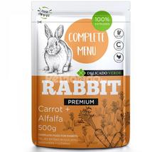 Delicado Verde Complete Menu Rabbit nyúleledel 500g