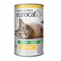 Euro Cat konzerv csirke 415g