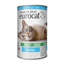 Euro Cat Macskaeledel konzerv halas 415g