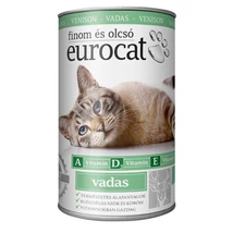 Euro Cat Macskaeledel konzerv vadas 415 g