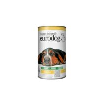 Eurodog kutya-konzerv 1240g csirkés