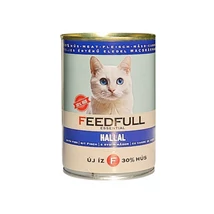 Feedfull konzerv cicáknak hallal 415 g