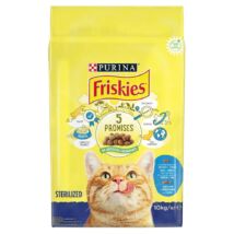 Friskies Sterile száraz macskaeledel ivartalanított cicáknak 1kg