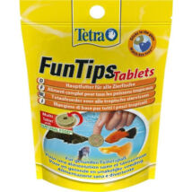 Tetra FunTips Tablets - ragacsos táplálék tabletta trópusi halak számára (20db/8g)