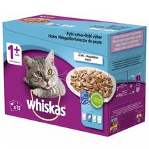  WHISKAS halas válogatás 12X100g