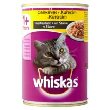 Whiskas konzerv  cicáknak csirkével mártásban 400 g