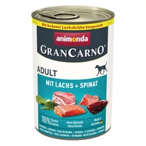 Animonda GranCarno Adult konzerv kutyáknak lazac, spenót 400g