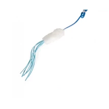 Cicajáték pálcás zsinór -bőr 46 cm