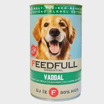 Feedfull dog konzerv kutyáknak 1240 g vadas
