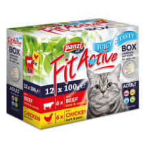 Panzi FitActive Box szószos hús válogatás macskáknak 12x100 g