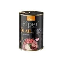 Piper konzerv  kutyáknak 400 g fürjjel