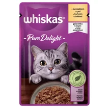 Whiskas Pure delight alutasakos nedves eledel macskáknak csirkés 85g
