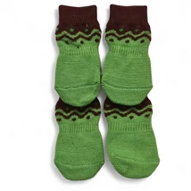 Mintás kutyazokni L-es méret, 4 db-os