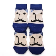 Mintás kutyazokni L-es méret, 4 db-os