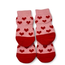 Mintás kutyazokni L-es méret, 4 db-os