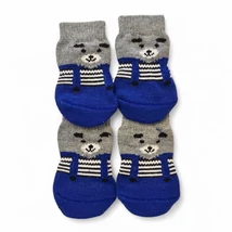 Mintás kutyazokni L-es méret, 4 db-os