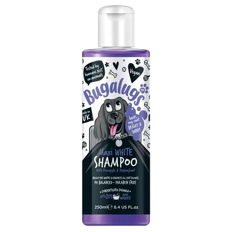 BUGALUGS MAXI WHITE 250 ML FEHÉRÍTŐ SAMPON - ANANÁSZ ÉS MARACUJA