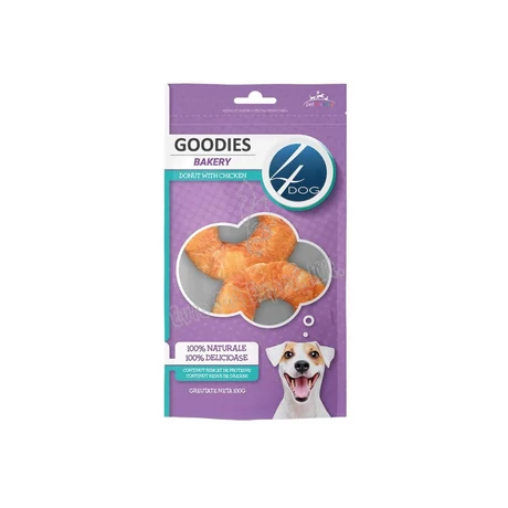 4DOG Bakery Csirke fánk 100 g