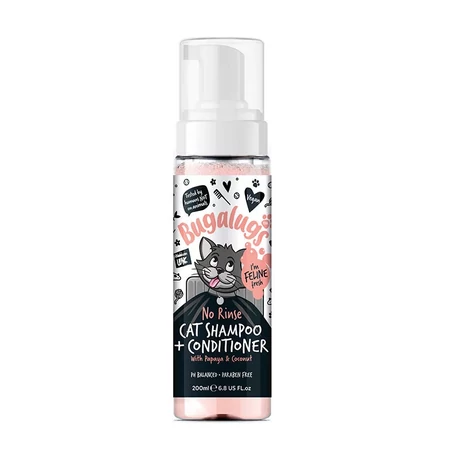 BUGALUGS CAT ÖBLÍTÉS NÉLKÜLI SAMPON 200ML PAPAYA-KÓKUSZ