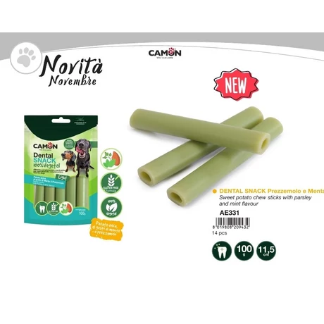 Dental snack petrezselyem és menta 100gramm