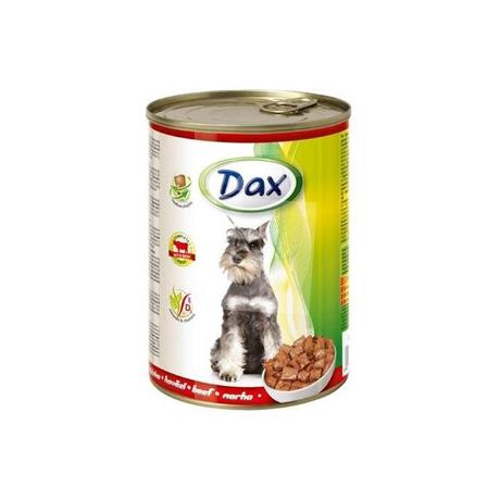 DAX kutya 415 g konzerv marhás