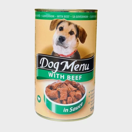 Dog menü kutyakonzerv marha 1240 g