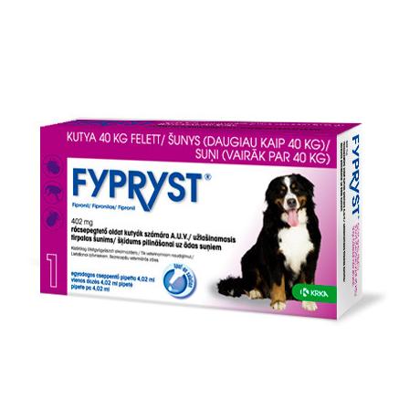 FYPRYST COMBO SPOT ON KUTYÁKNAK XL 40KG FÖLÖTT (4,02MG) 1 AMPULLA