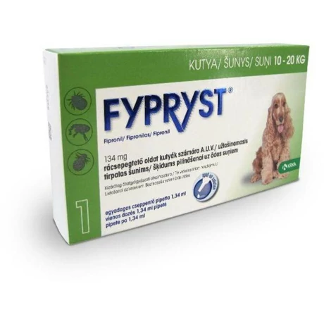 Fypryst Combo  kutyáknak  M-es 10-20kg  