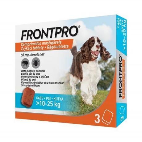 Frontpro rágótabletta 10-25kg 3db-os  
