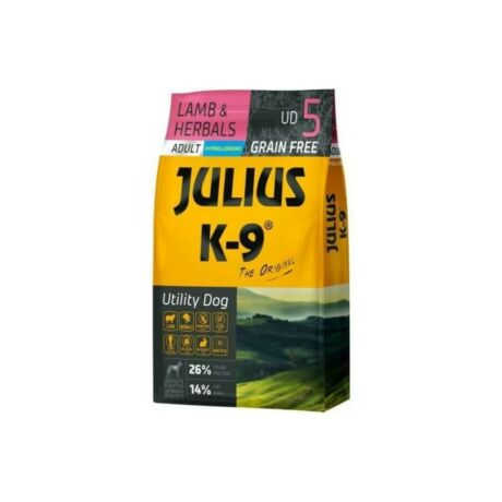Julius-K9 GF Hypoallergenic Utility Dog Adult Lamb & Herbals 1 kg