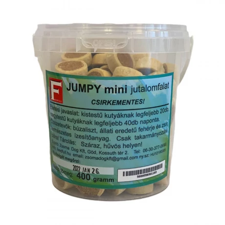 Feedfull Kutyakeksz jumpy mini csirkementes 400g  