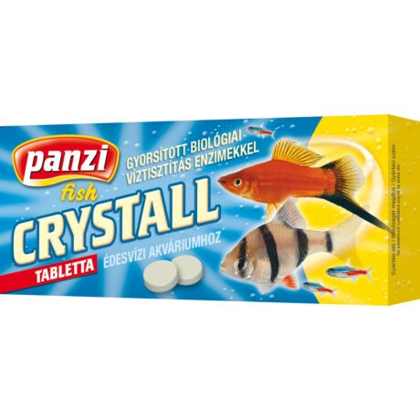 Panzi Crystall víztisztító tabletta édesvízi akváriumokhoz