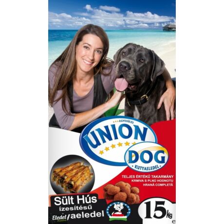Union Dog száraz kutyaeledel 1 kg (sülthúsos)