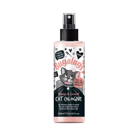 Bugalugs Cat parfüm macskáknak 200 ml papaya- kókusz illattal 