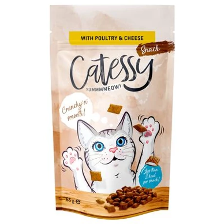 Catessy jutalomfalat macskáknak csirke-sajt ízesítéssel 65 g
