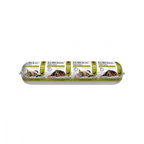 Euro Dog/Cat Plus szalámi kutyáknak/macskáknak kacsa ízesítéssel 1 kg