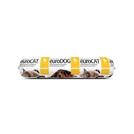 Euro Dog/Cat szalámi kutyáknak/macskáknak csirke ízesítéssel 1 kg
