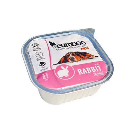 Euro Dog Kutyaeledel Paté nyulas 300 g