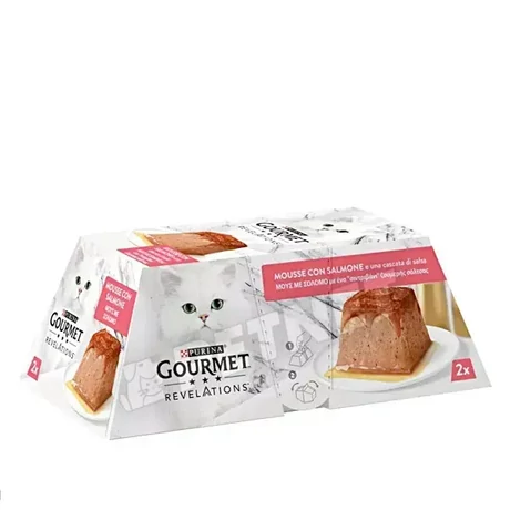 Gourmet Revelations Mousse lazaccal és zamatos szósszal 2x57g