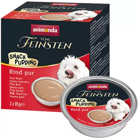 Animonda Vom Feinsten Adult snack-puding kutyáknak marhával
