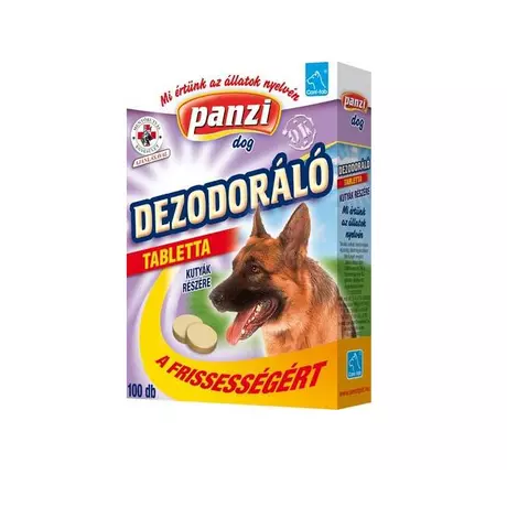 Panzi dezodoráló tabletta kutyáknak 100db-os 